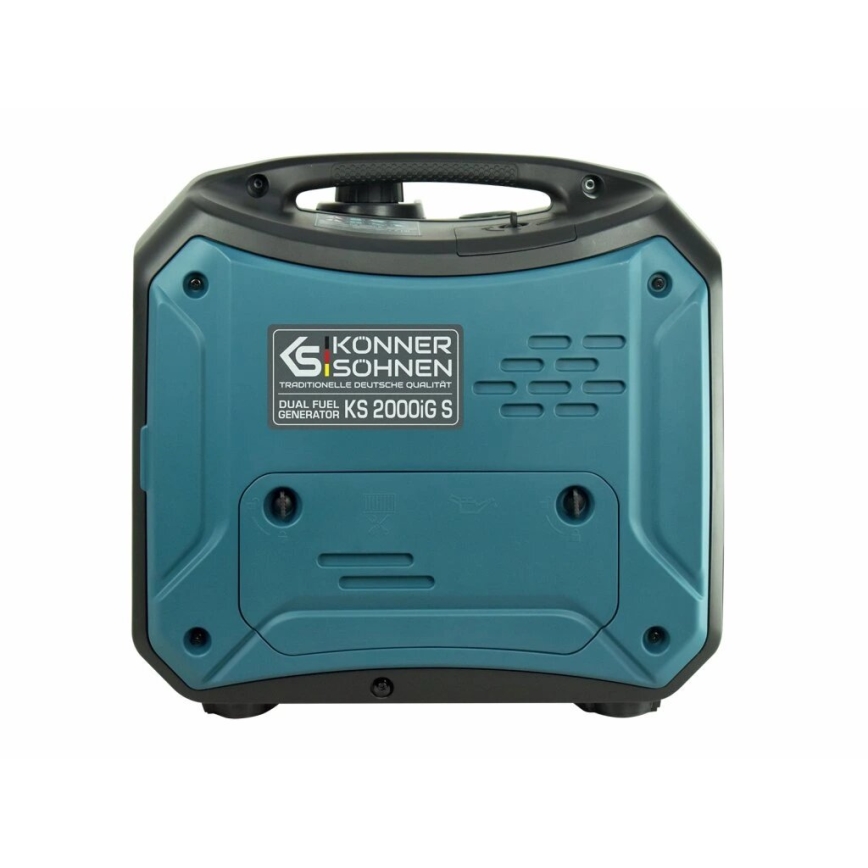 Könner & Söhnen KS7869 - Dujų ir benzino inverterinis elektros generatorius KS 2000iG S 2000W