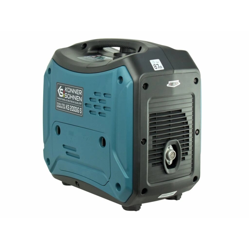 Könner & Söhnen KS7869 - Dujų ir benzino inverterinis elektros generatorius KS 2000iG S 2000W