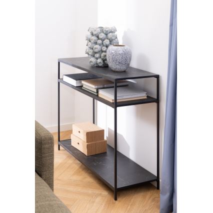 Konsolinis staliukas ALMA antracitas
