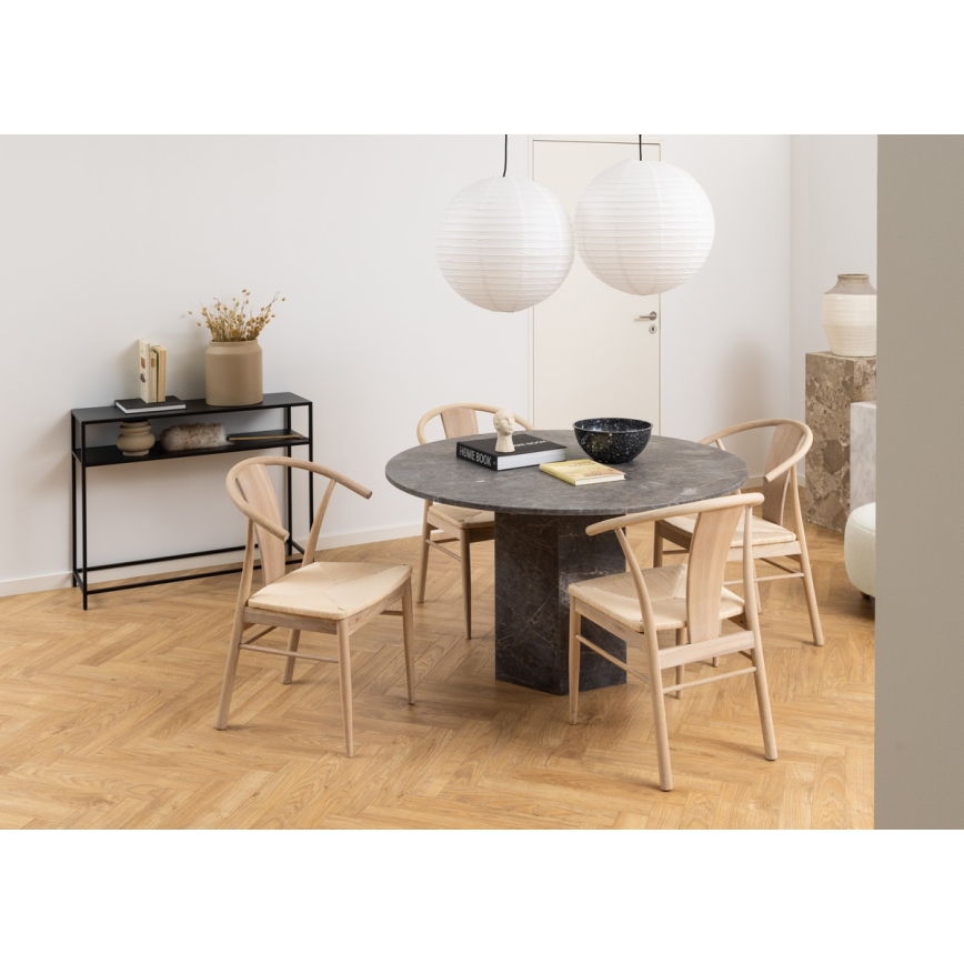 Konsolinis staliukas SETH juodas