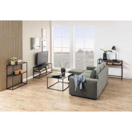 Konsolinis staliukas SETH juodas