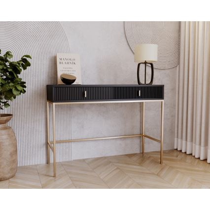 Konsolinis staliukas SUE, juodas