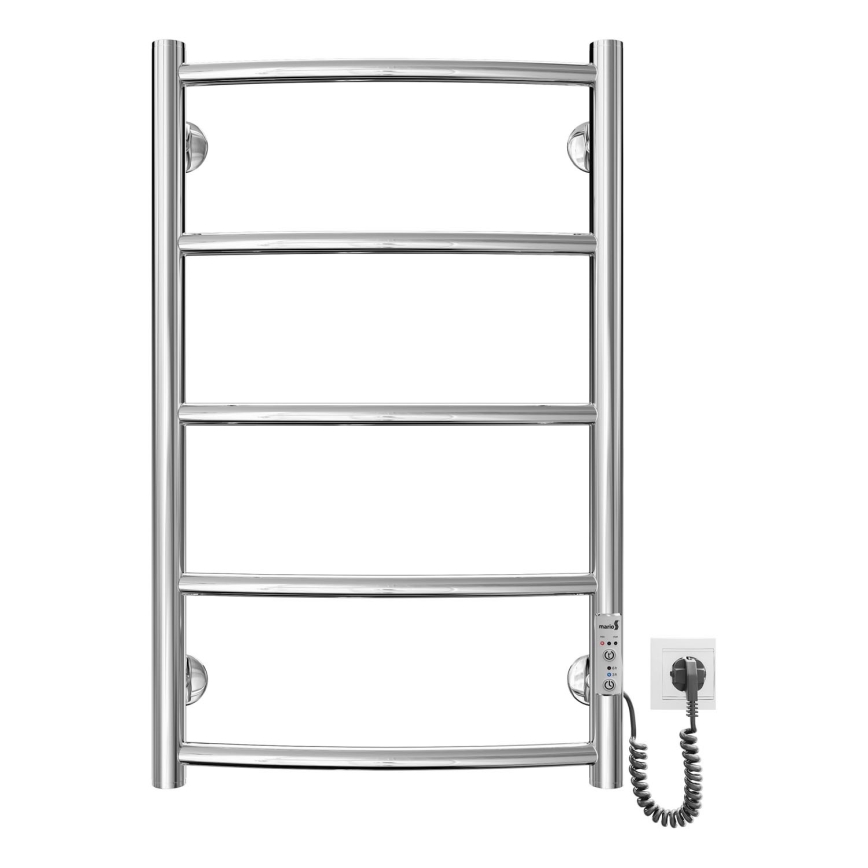Kopėčių tipo rankšluosčių džiovintuvas CLASSIC 60W/230V 66x43 cm nerūdijantis/blizgus chromas dešinė