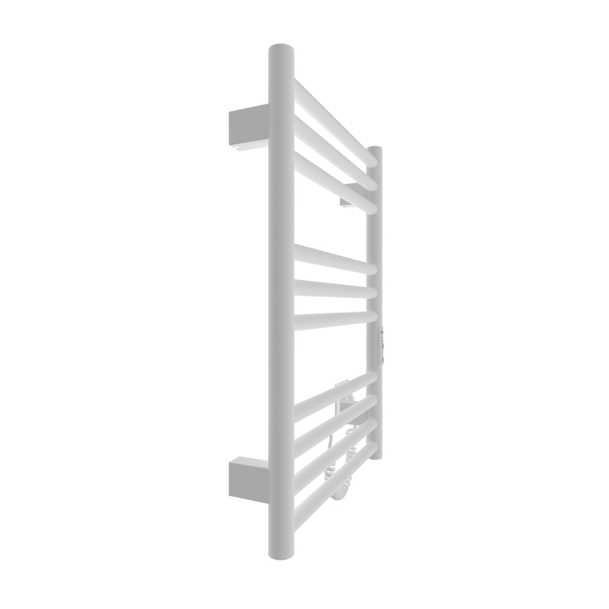Kopėčių tipo rankšluosčių džiovintuvas HF GREENWICH 100W/230V 57x43 cm balta apvalus