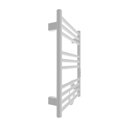 Kopėčių tipo rankšluosčių džiovintuvas HF GREENWICH 100W/230V 57x43 cm balta apvalus