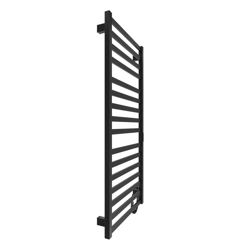 Kopėčių tipo rankšluosčių džiovintuvas HF OXFORD 255W/230V 117x53 cm juoda
