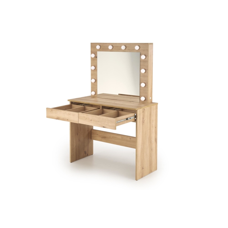 Kosmetinis staliukas AMORIO ąžuolas Artisan