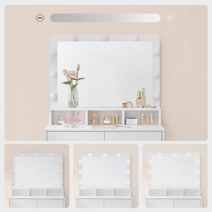 Kosmetinis staliukas HATOR, baltas