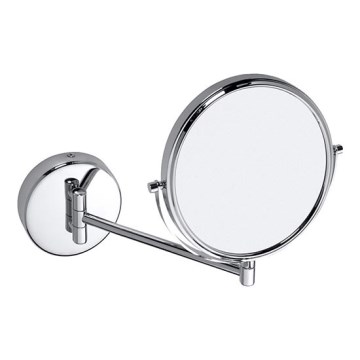 Kosmetinis veidrodis 23,2x26,5 cm sidabro spalvos