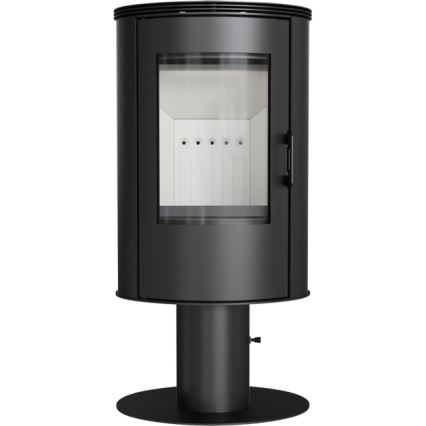 Plieninis židinys 8kW 150mm