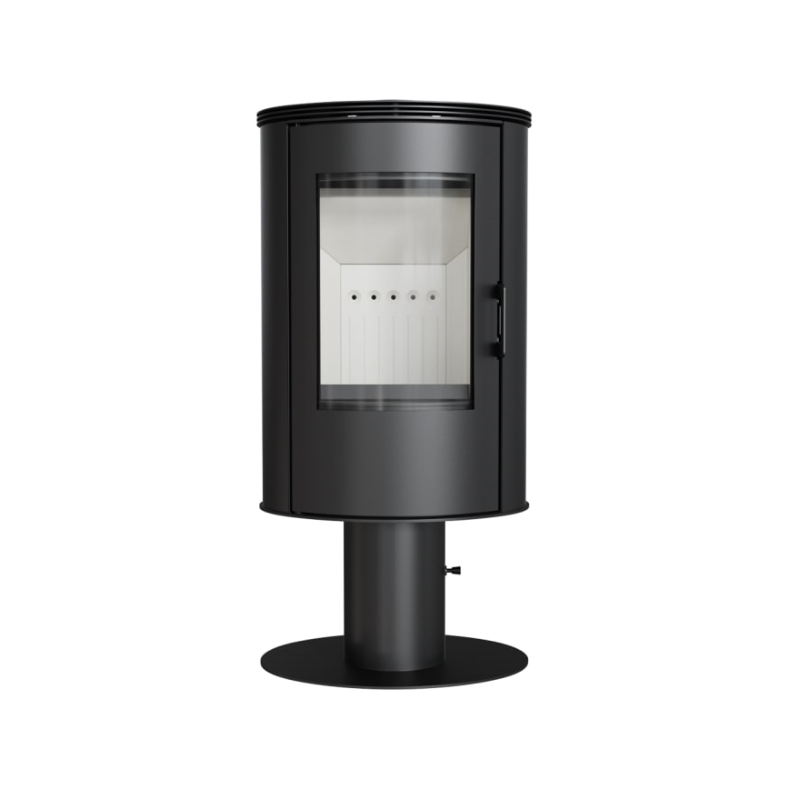 Plieninis židinys 8kW 150mm