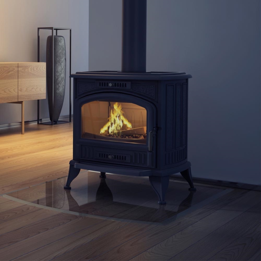 Kratki - Ketaus židinio krosnelė 8kW 130mm