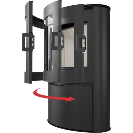 Kratki - Plieninės židinio krosnelės 10 kW 150 mm