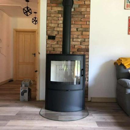 Kratki - Plieninis židinys 10kW 150mm