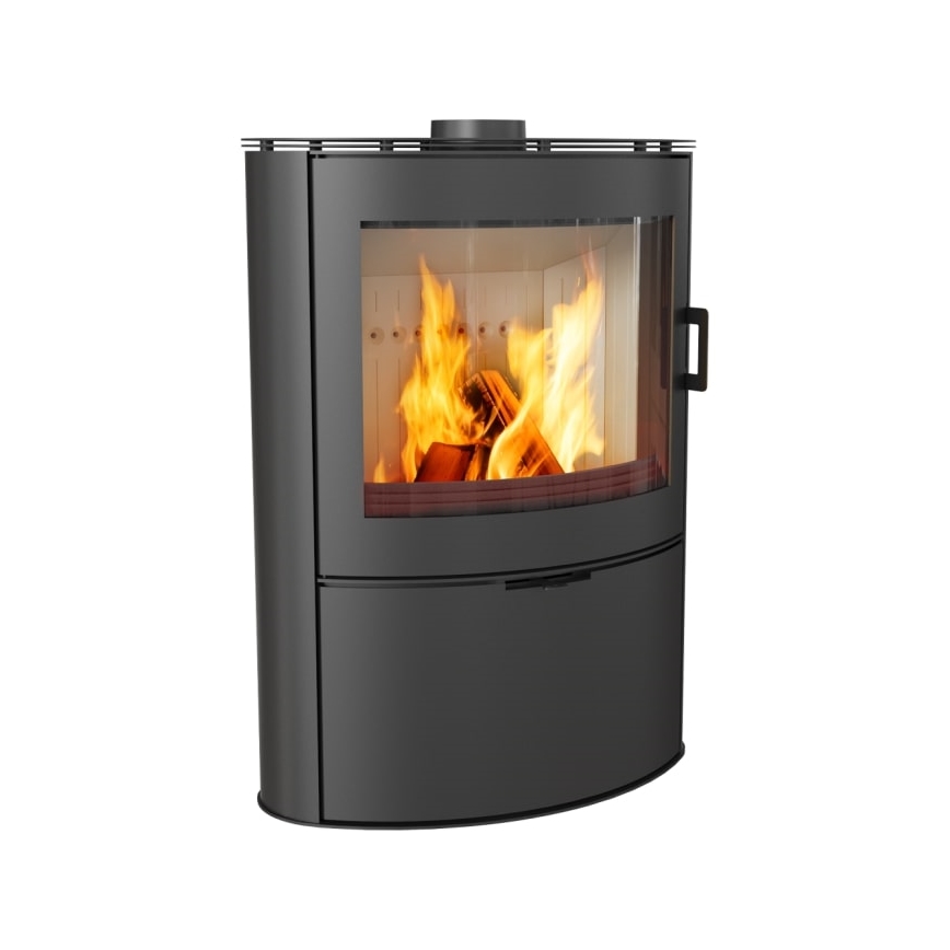 Kratki - Plieninis židinys 10kW 150mm