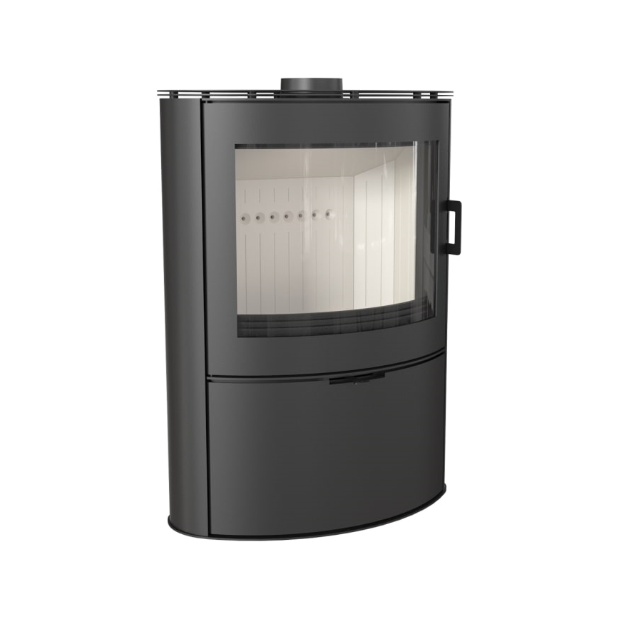 Kratki - Plieninis židinys 10kW 150mm