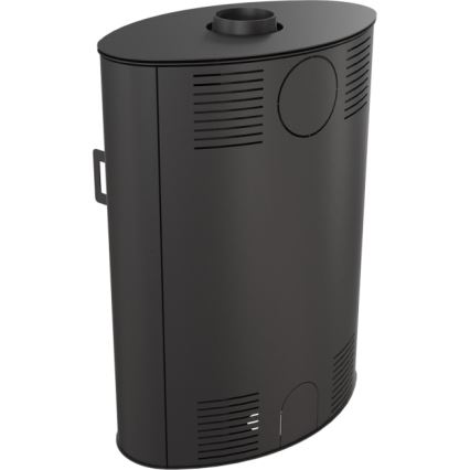 Kratki - Plieninis židinys 10kW 150mm