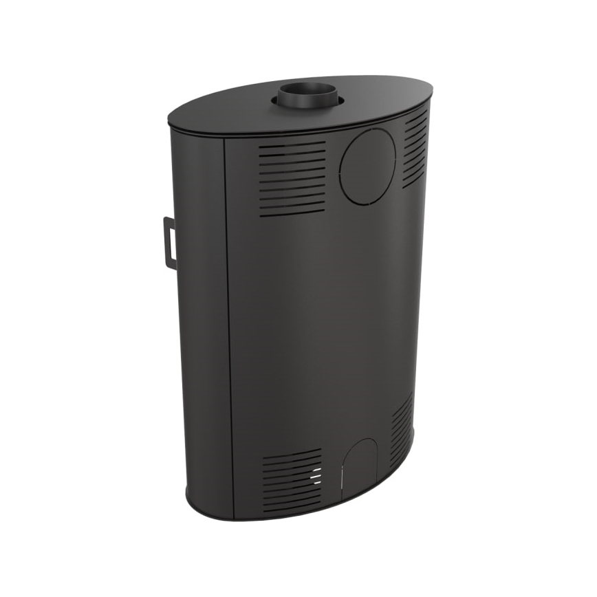 Kratki - Plieninis židinys 10kW 150mm