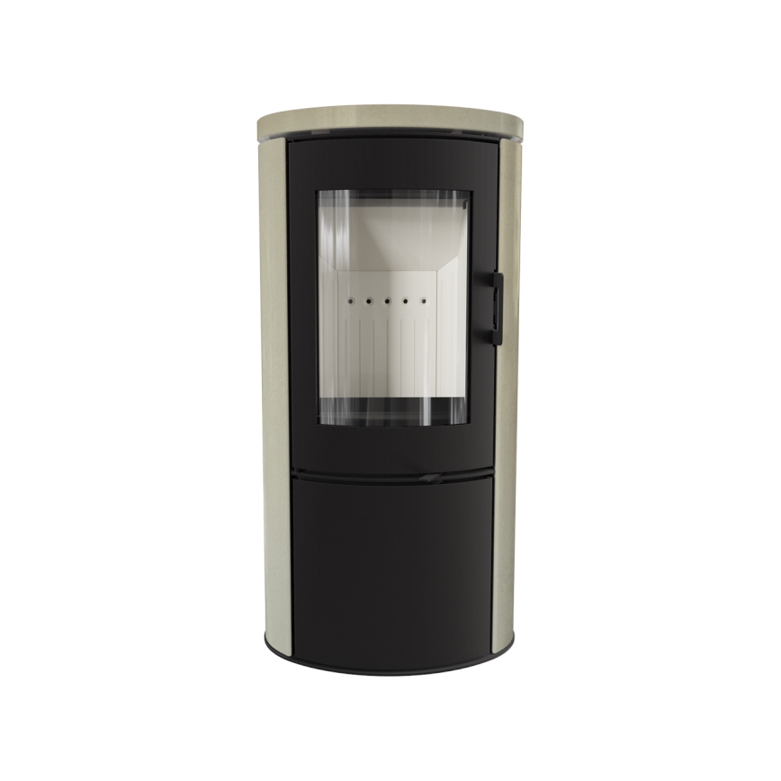 Kratki - Plieninis židinys 8kW 150mm