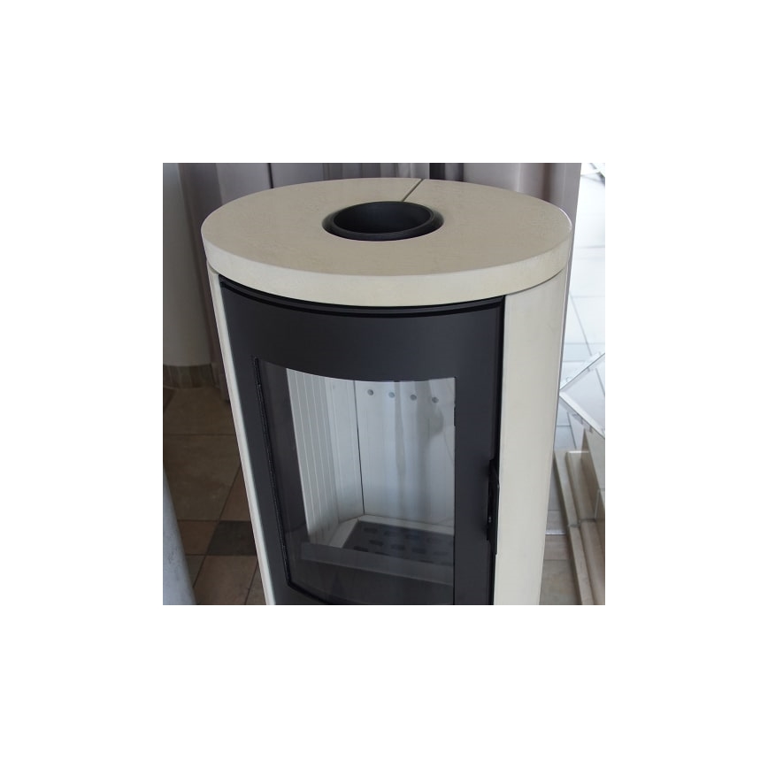 Kratki - Plieninis židinys 8kW 150mm