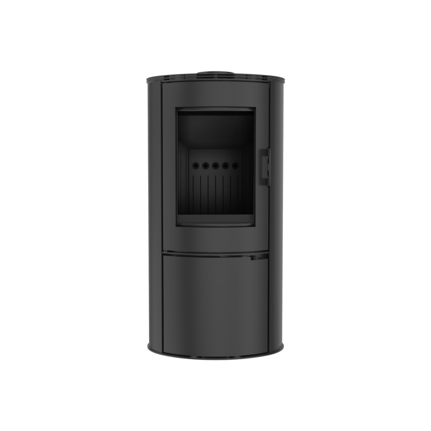 Kratki - Plieninis židinys 8kW 150mm