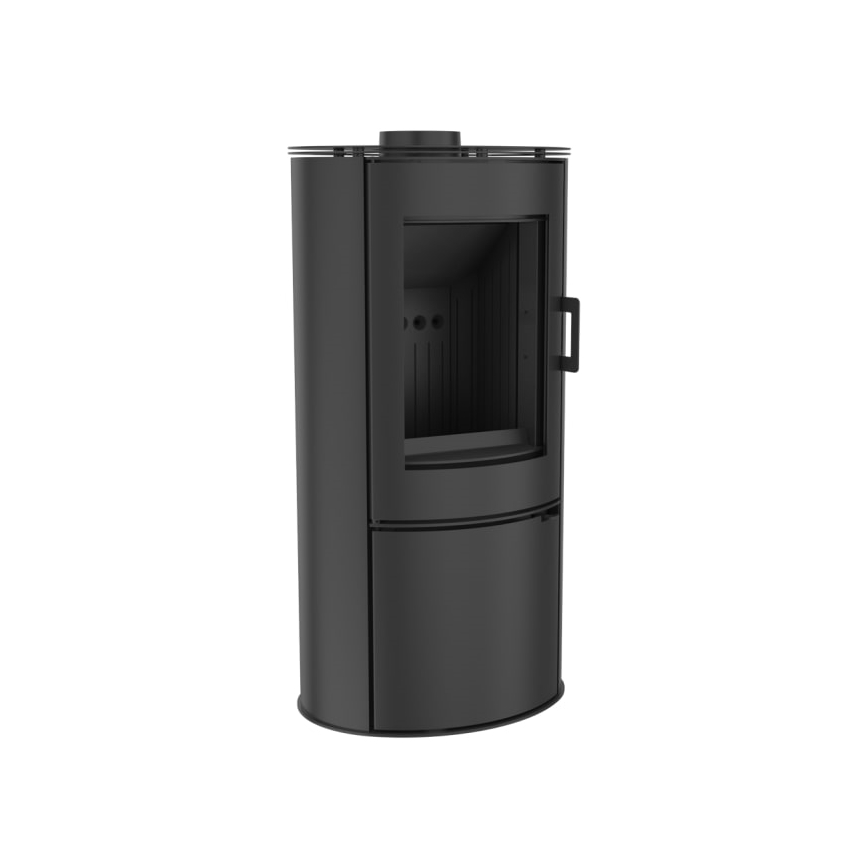 Kratki - Plieninis židinys 8kW 150mm