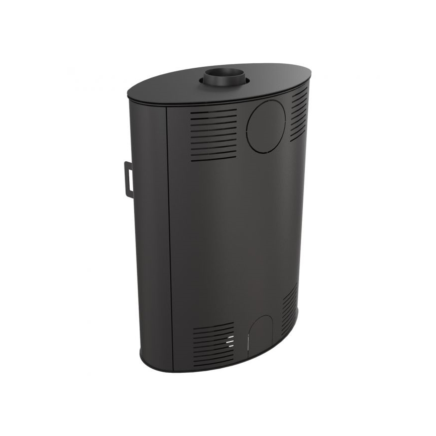 Kratki - Plieninis židinys 8kW 150mm