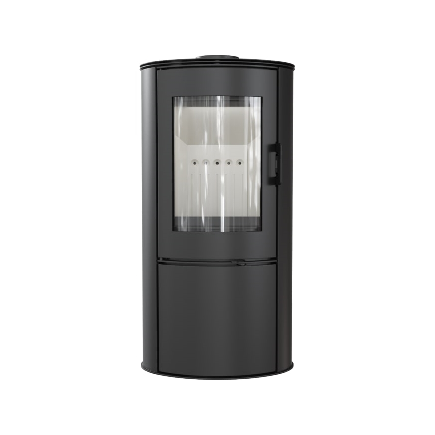 Kratki - Plieninis židinys 8kW 150mm