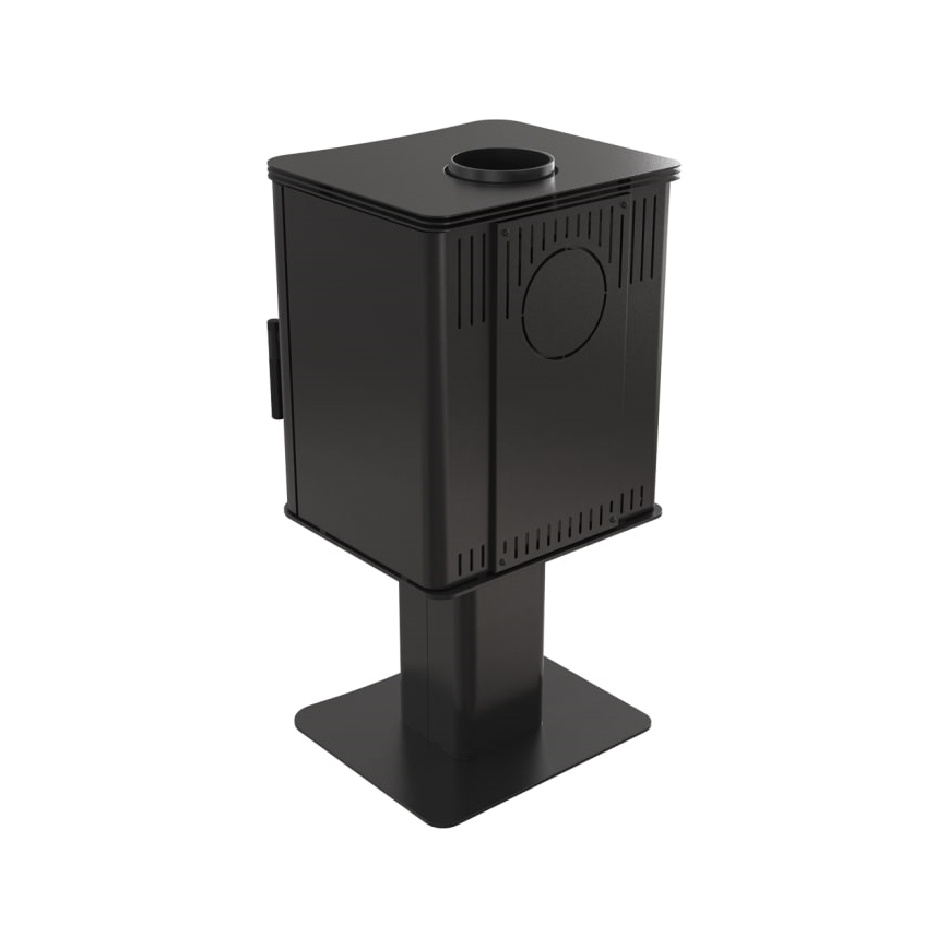 Kratki - Plieninis židinys 7kW 150mm