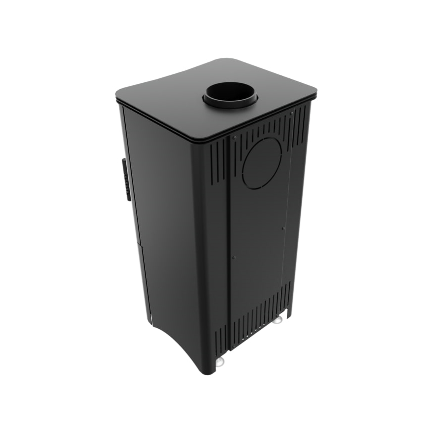 Kratki - Plieninis židinys 7kW 150mm