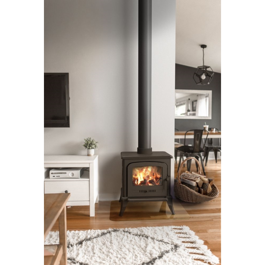Kratki - Ketaus židinys 5kW 130mm