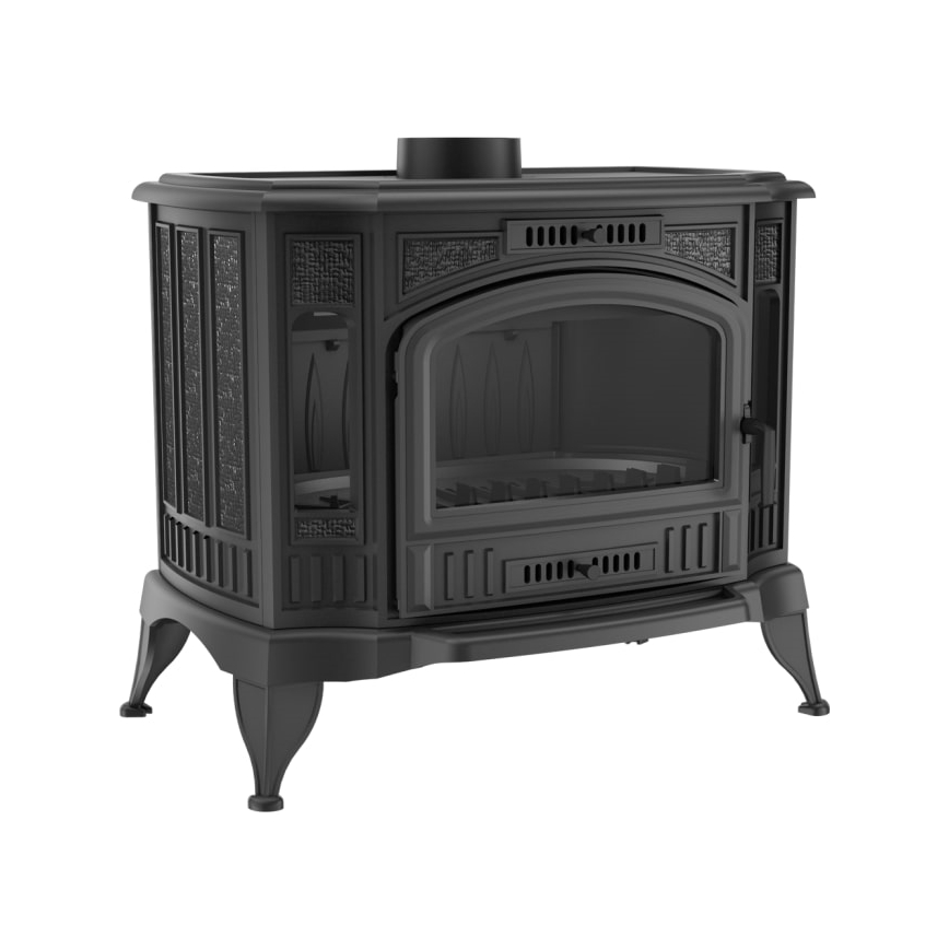 Kratki - Ketaus židinys 10kW 130mm