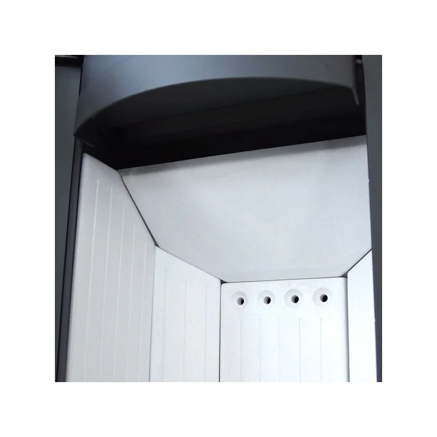 Kratki - Plieninis židinys 9kW 150mm