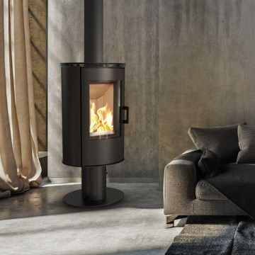 Kratki - Plieninės židinio krosnelės 8 kW 150 mm