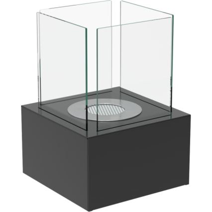 Kratki - BIO židinys 35,3x25 cm 1kW juodas