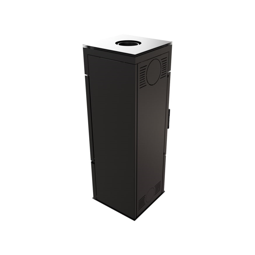Kratki - Plieninis židinys 8kW 150mm