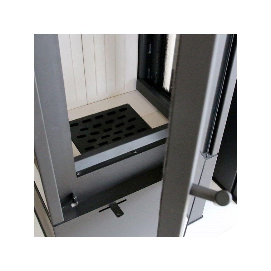 Kratki - Plieninis židinys 8kW 150mm