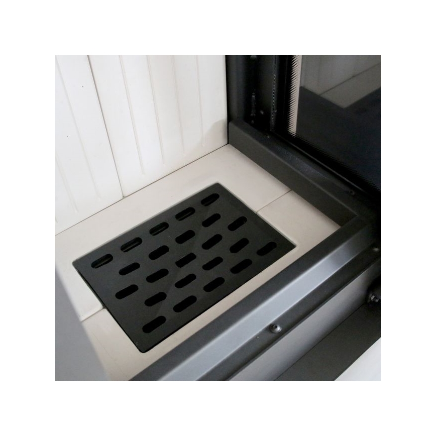 Kratki - Plieninis židinys 8kW 150mm