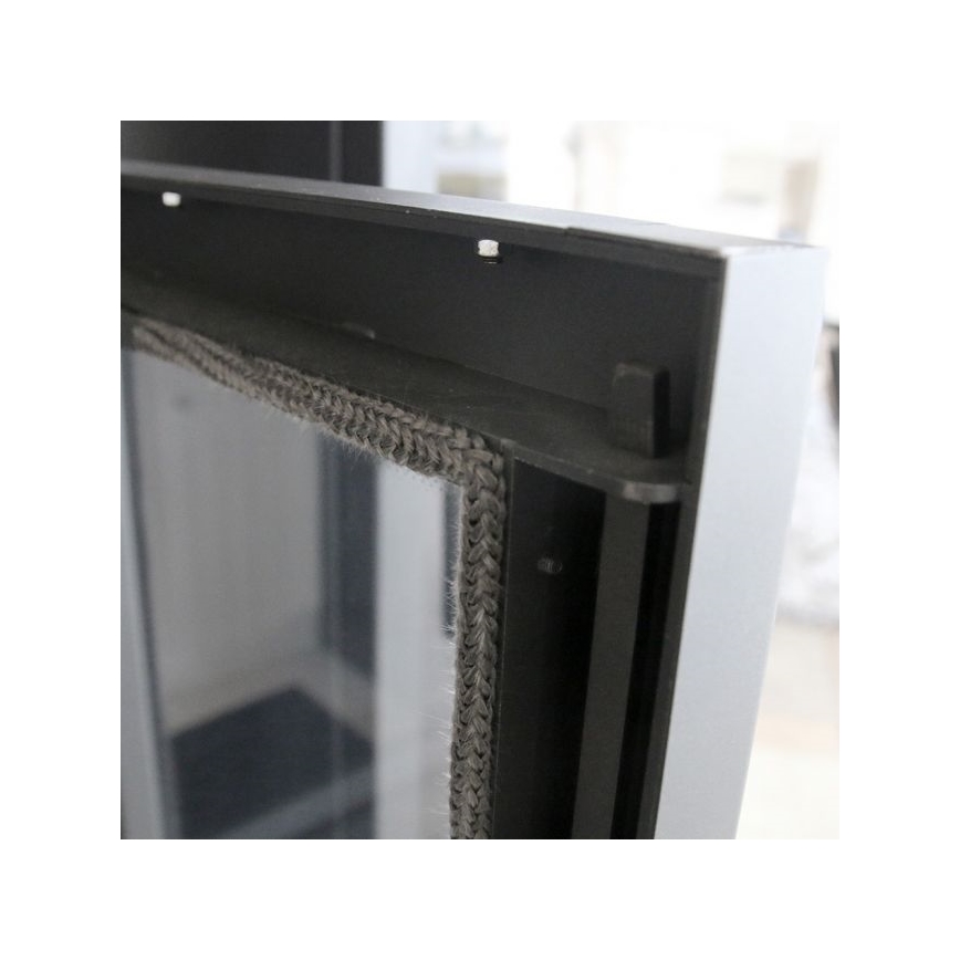 Kratki - Plieninės židinio krosnelės 8 kW 150 mm