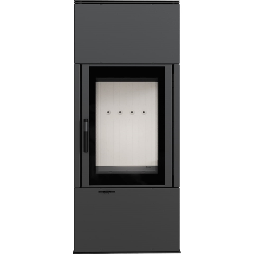 Kratki - Plieninis židinys 8kW 150mm