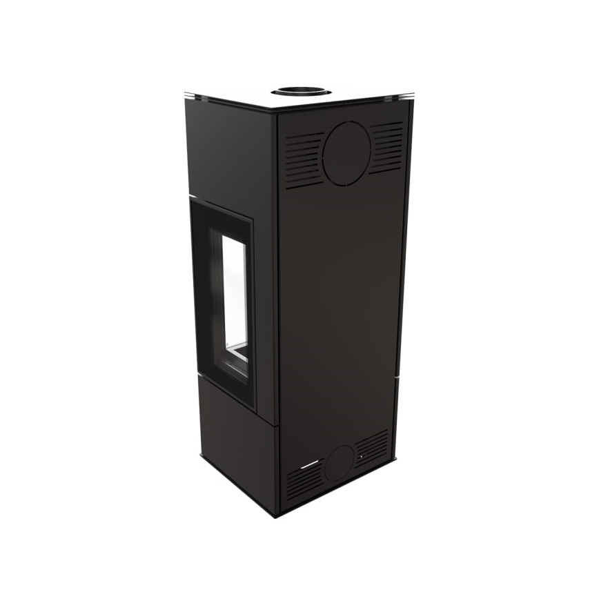 Kratki - Plieninis židinys 8kW 150mm