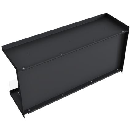 Kratki - Įmontuojamas BIO židinys 50x100 cm 7kW juodas