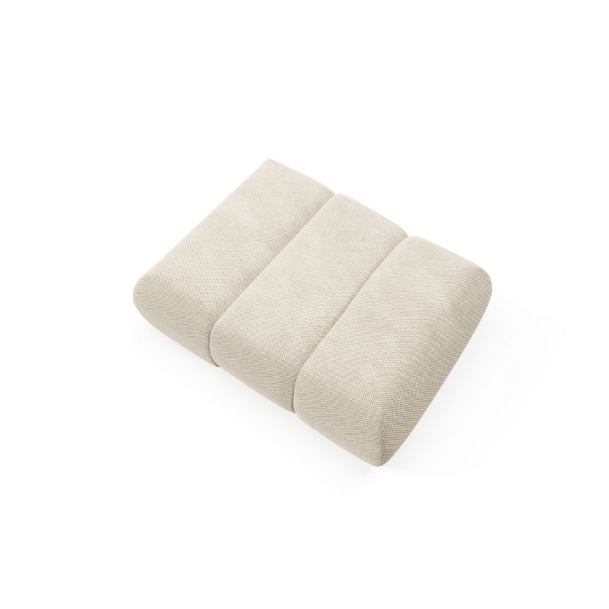 Kreminės spalvos FANO fotelis