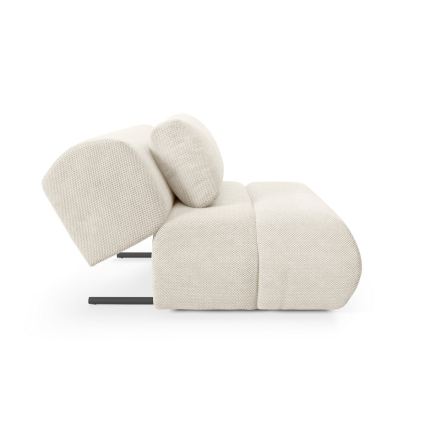 Kreminės spalvos FANO fotelis