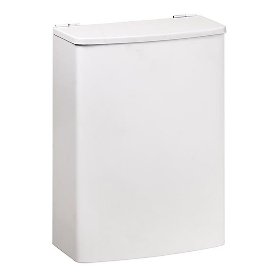 Krepšys 19x26,5 cm nerūdijančio plieno/baltas