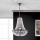 Krištolinis sietynas ant grandinės ARILA 3xE27/60W/230V diametras 40 cm ruda/patina