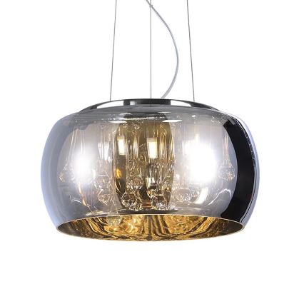 Krištolinis sietynas, kabinamas ant virvės ROMEO 6xG9/8W/230V