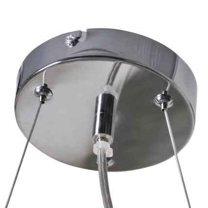 Krištolinis sietynas, kabinamas ant virvės ROMEO 6xG9/8W/230V