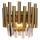 Krištolo sieninis šviestuvas MADISON 2xE14/40W/230V aukso