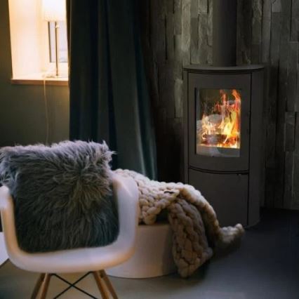 Kratki - Plieninės židinio krosnelės 8 kW 150 mm